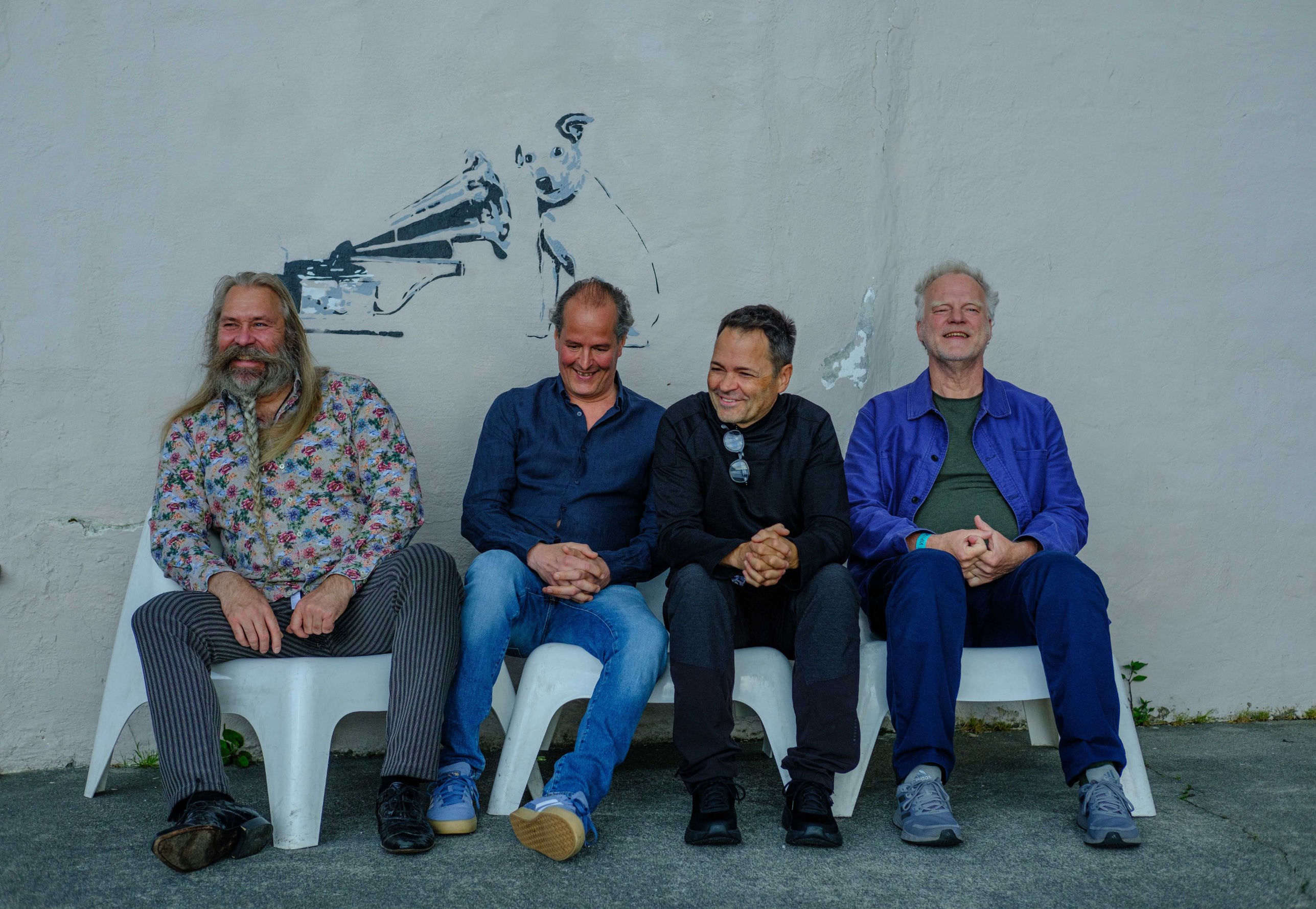 Arcanum — the quartet seated together